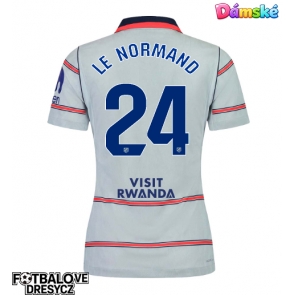 Atletico Madrid Robin Le Normand #24 Dámské Alternativní Dres 2026-27 Krátký Rukáv